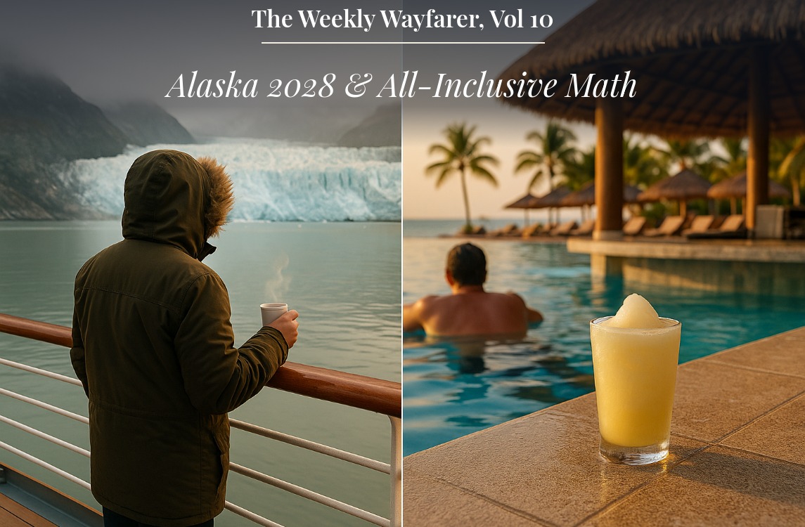The Weekly Wayfarer, Vol 10: Alaska 2028 & All-Inclusive Math